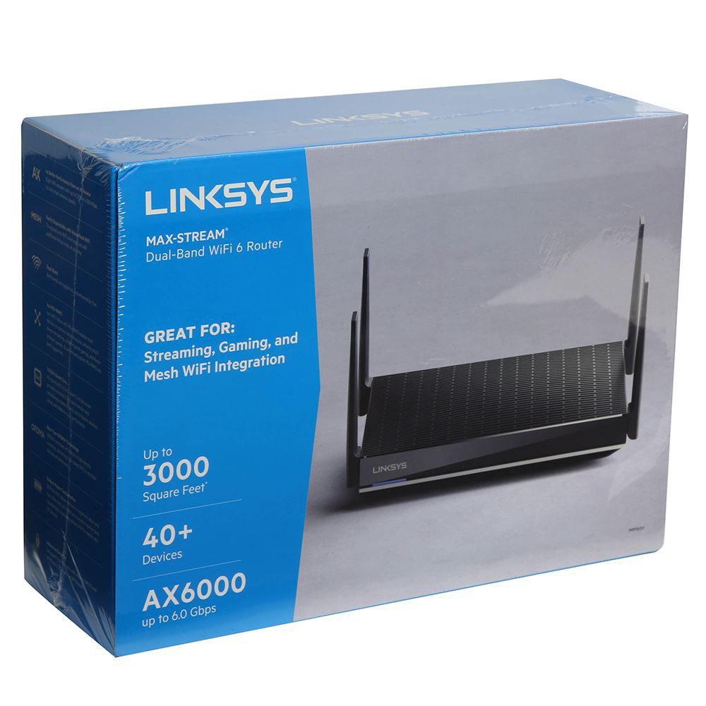 Bộ phát wifi 6 Linksys MR9600 1-Pack MESH AX6000 MU-MIMO (Chính Hãng Linksys Việt Nam)