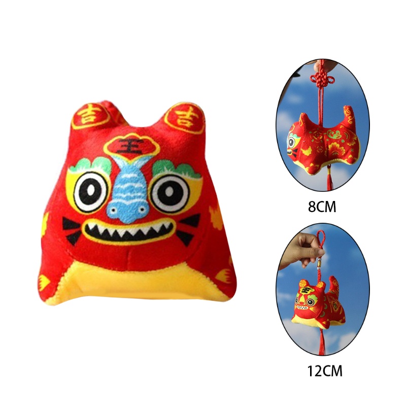 Wmmb Đồ Chơi Dây Treo Hình Chú Hổ Giống Thật Bền Làm Quà Tặng Giáng Sinh Cho