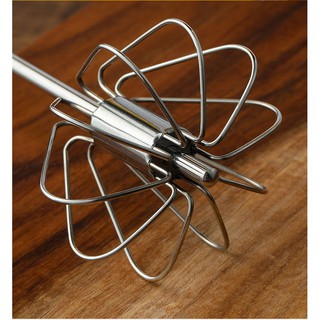 Semi-automatic household mini handheld eggbeater