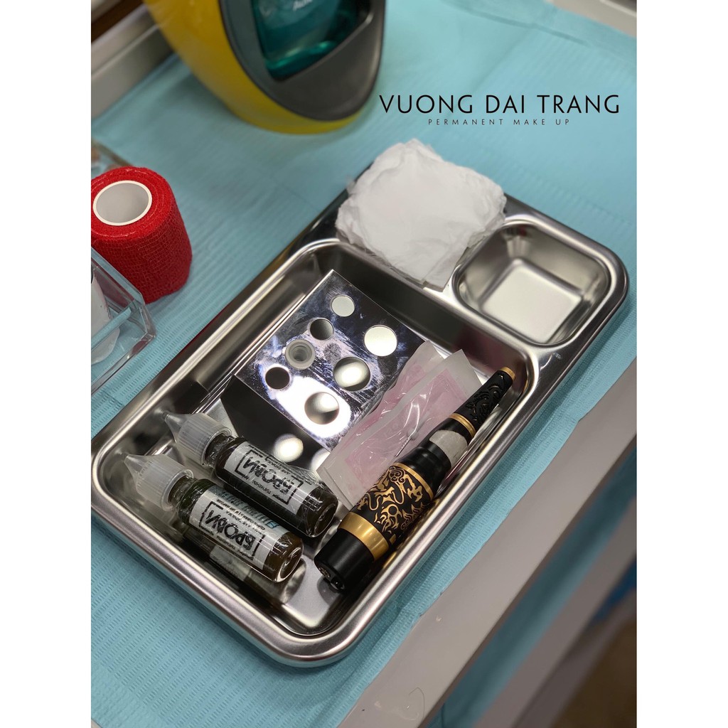 Khay inox 3 ngăn 304