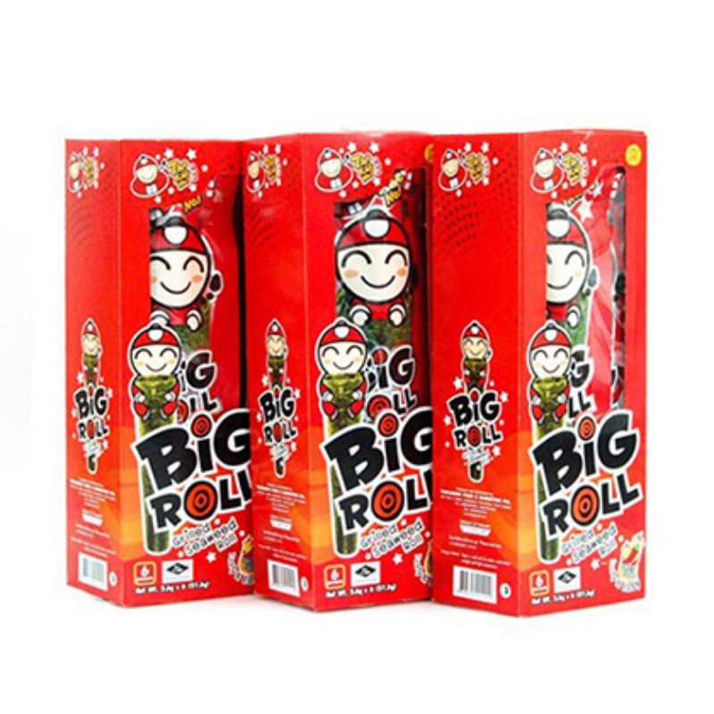 Snack Rong Biển Tao Kae Noi Big Roll Hộp 12 cái