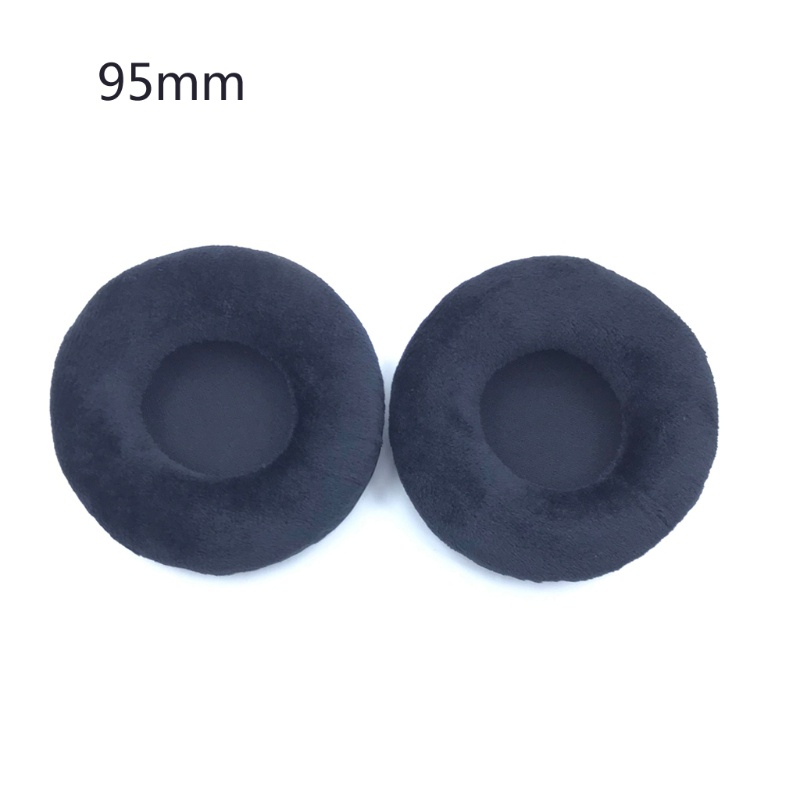 chin 1Pair Velvet Universal Headphone Cushions Ear Pads Cushion 70mm 90mm 60mm-110mm For All Earphone Headphones