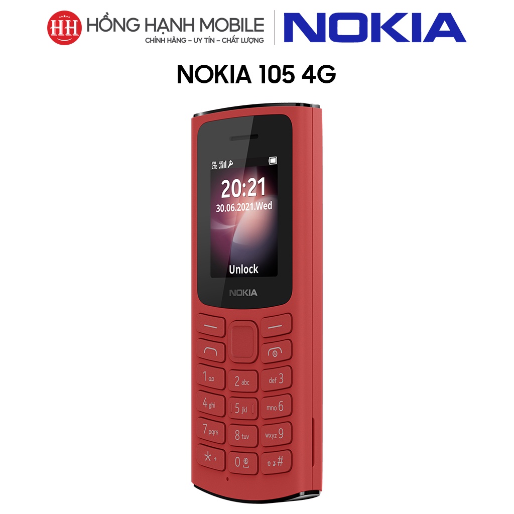Điện Thoại Nokia 105 4G - Hàng Chính Hãng