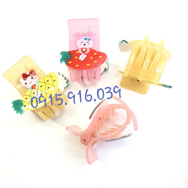 Kẹp càng cua 5 răng dễ thương cute