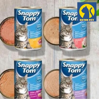 Pate Snappy Tom  Thức ăn dinh dưỡng cho mèo Pate Snappy Tom Hộp 400g