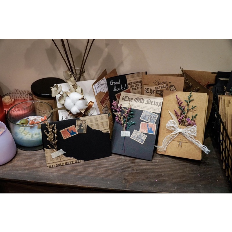 Thiệp Handmade Vintage mile