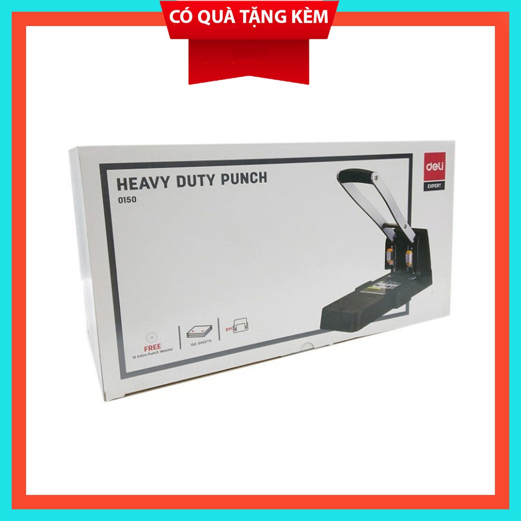 Bấm Lỗ Deli -0150 (150 tờ)