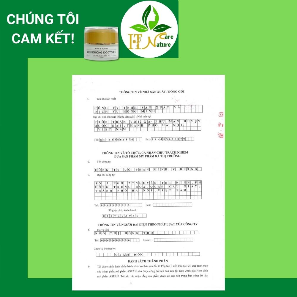 Kem dưỡng Doctor K 30g làm da sáng mềm mịn HT Nature Care