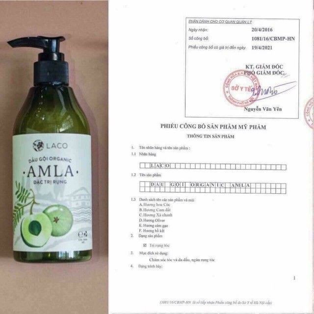 [Chính Hãng][Ngăn Ngừa Rụng+Mọc Tóc]BỘ DẦU GỘI DẦU XẢ AMLA CHÍNH HÃNG 100%