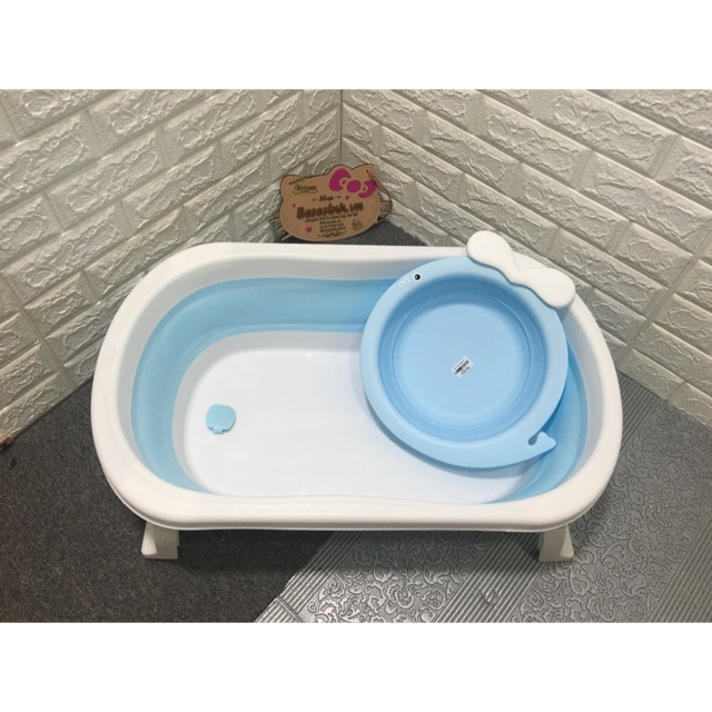 Chậu tắm gấp gọn cho bé