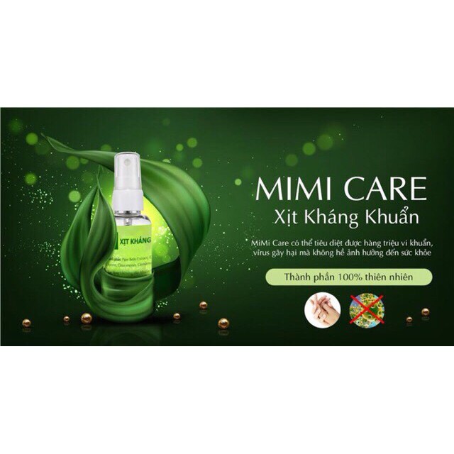 chai Xịt kháng_khuẩn Mini Care