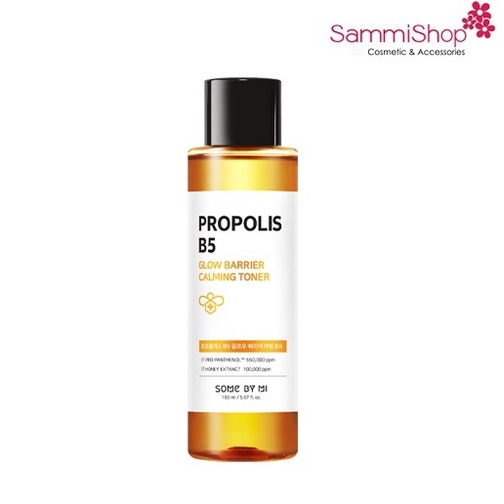 Some By Mi Nước hoa hồng Propolis B5 Glow Barrier Calming Toner 150ml
