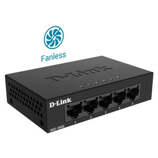 Gigabit Vỏ thép- Bộ chia mạng Switch 5 cổng RJ45 10/100/1000 Mbps-D-LINK DGS-105GL - Hàng Chính Hãng