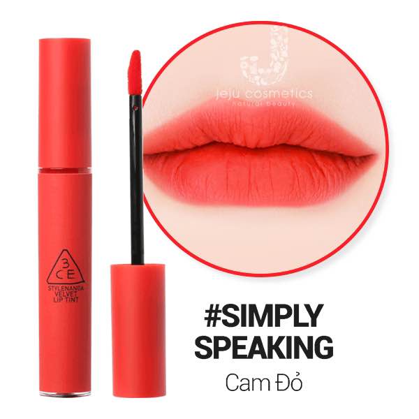 Son Kem 3CE Velvet Lip Tint- mẫu mới new color