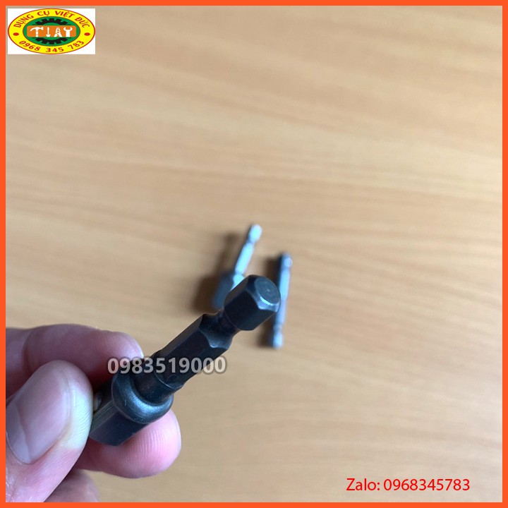 Đầu chuyển sang khẩu Bulong 1/2", 1/4", 3/8" cho máy bắn vít, máy khoan pin