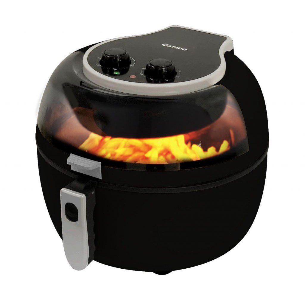 [Mã 1511ELSALE hoàn 7% đơn 300K] [HÀNG CHÍNH HÃNG]Nồi chiên không dầu Rapido RAF6.5M LUX (Điều khiển cơ)