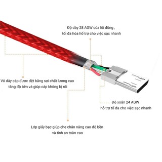 CÁP SẠC SAMSUNG ĐẦU MICRO - MÃ DC27