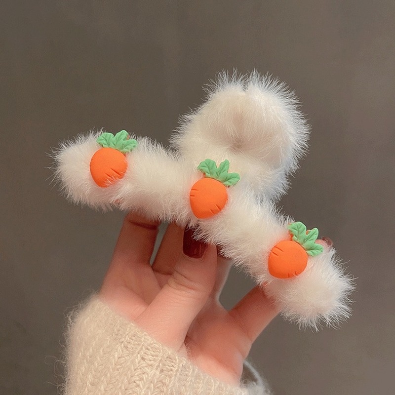 Kẹp tóc hình gấu hoạt hình dễ thương cho nữ