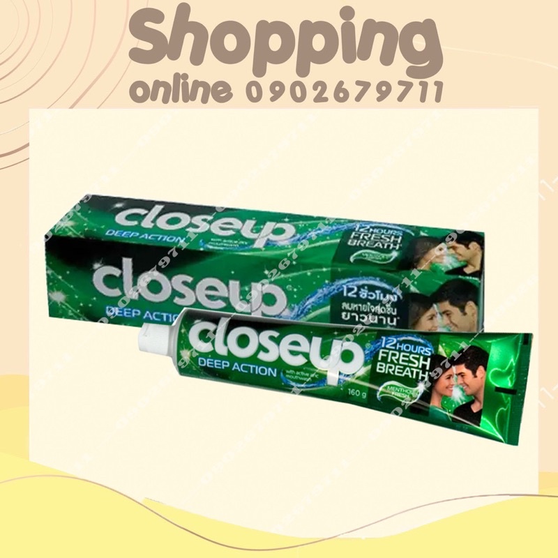 Lốc 6 Hộp Kem Đánh Răng Close Up 160G