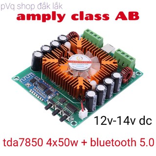  mạch khuyếch đại âm thanh TDA7850 4X50W CLASS AB + BLUETOOTH 5.0