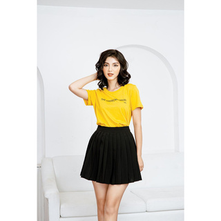 Chân váy dập ly ngắn
