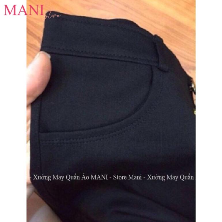 Quần legging nữ chất Umi  Hàn Quốc  siêu co dãn 4 chiều  có túi ôm cực hot