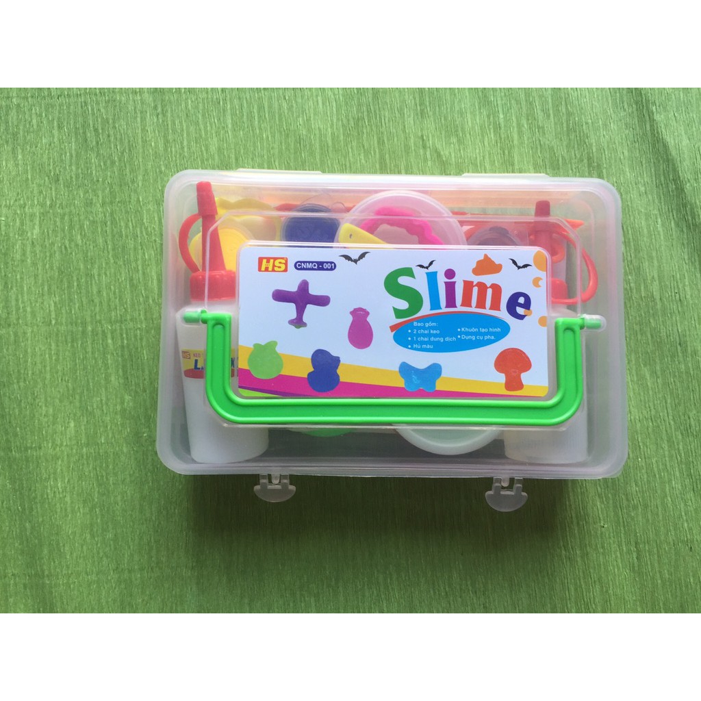 Trọn bộ nguyên liệu làm slime  đồ chơi slime  hộp đồ chơi slam