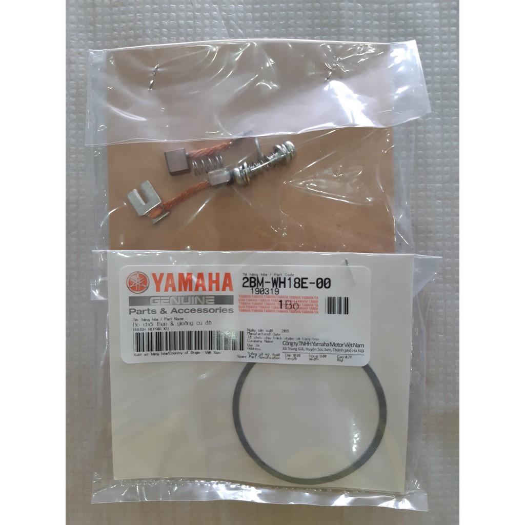 YAMAHA- Chổi than đề và gioăng Yamaha