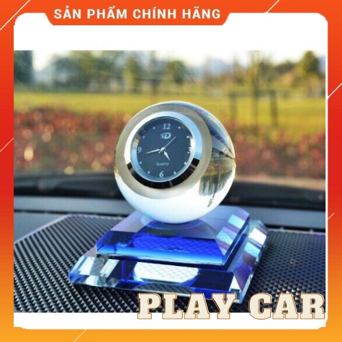 Nước hoa pha lê trang trí kim đồng hồ trên xe hơi, ô tô - LED HIỆU ỨNG ĐỔI MÀU siêu thú vị