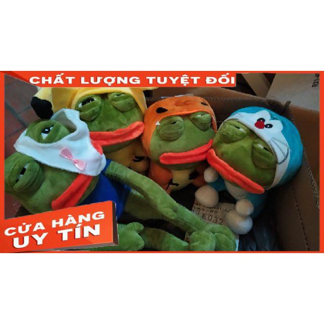 Ếch xanh pepe khuôn mặt biểu cảm - Hàng độc lạ Pepe Frog