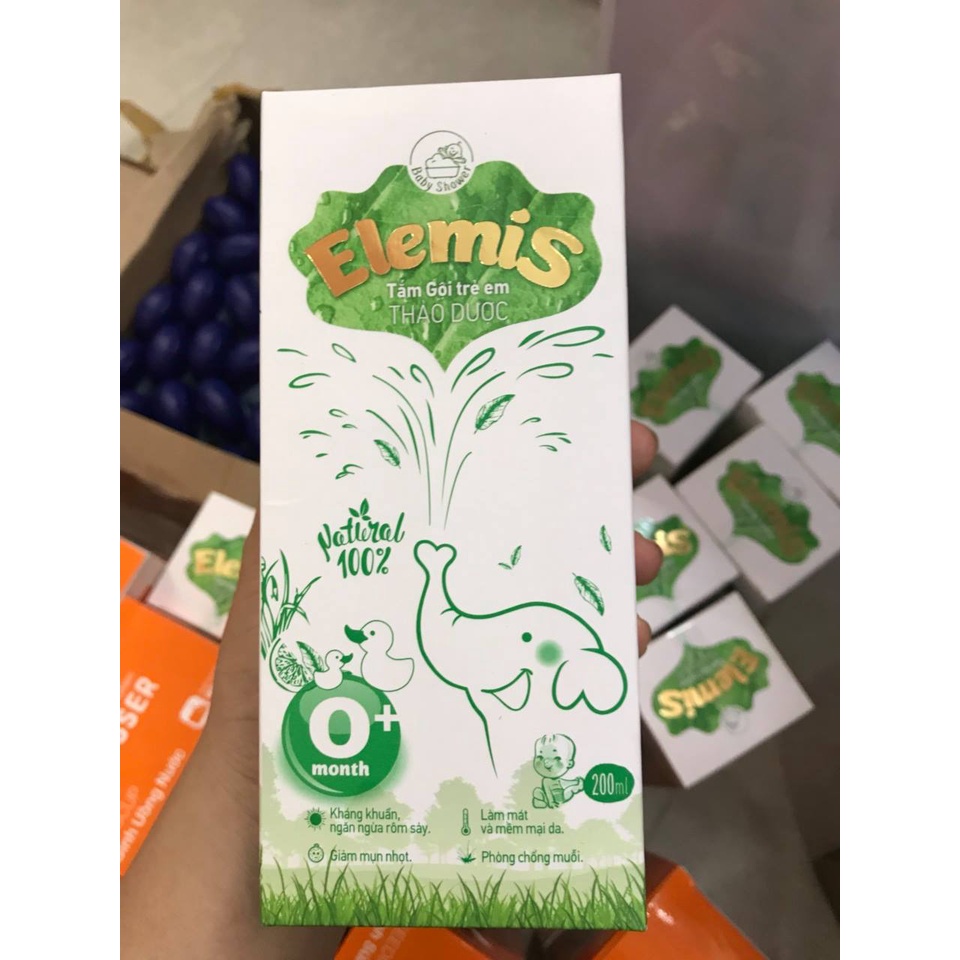 Nước tắm thảo dược Elemis cho trẻ sơ sinh Chính hãng DK Pharma Chai 200ml / 500ml
