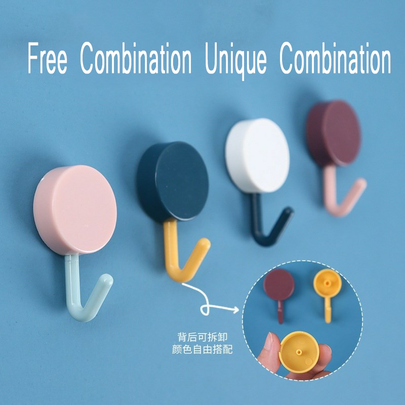 Móc gắn tường treo chìa khóa và trang trí nhà bếp dễ thương nhiều màu sắc