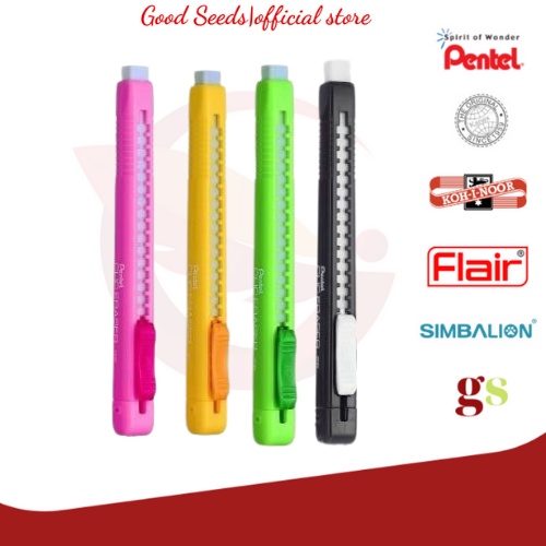 Bút Tẩy Pentel ZE80| Đầu Dẹt Dễ Sử Dụng| An Toàn Cho Mọi Lứa Tuổi