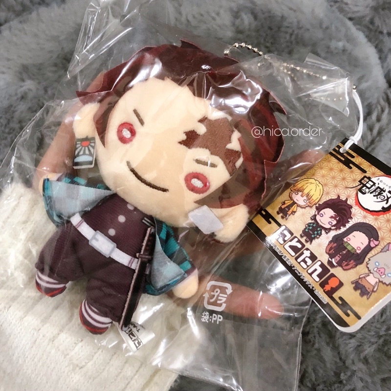 Móc khoá bông nhân vật hoạt hình Demon Slayer Kimetsu no Yaiba