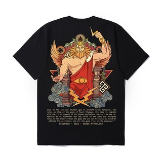 Áo thun TW x Greek Mythology (Thần Thoại Hy Lạp) - Zeus T-shirt Nam Nữ Trắng Đen Form Rộng Unisex