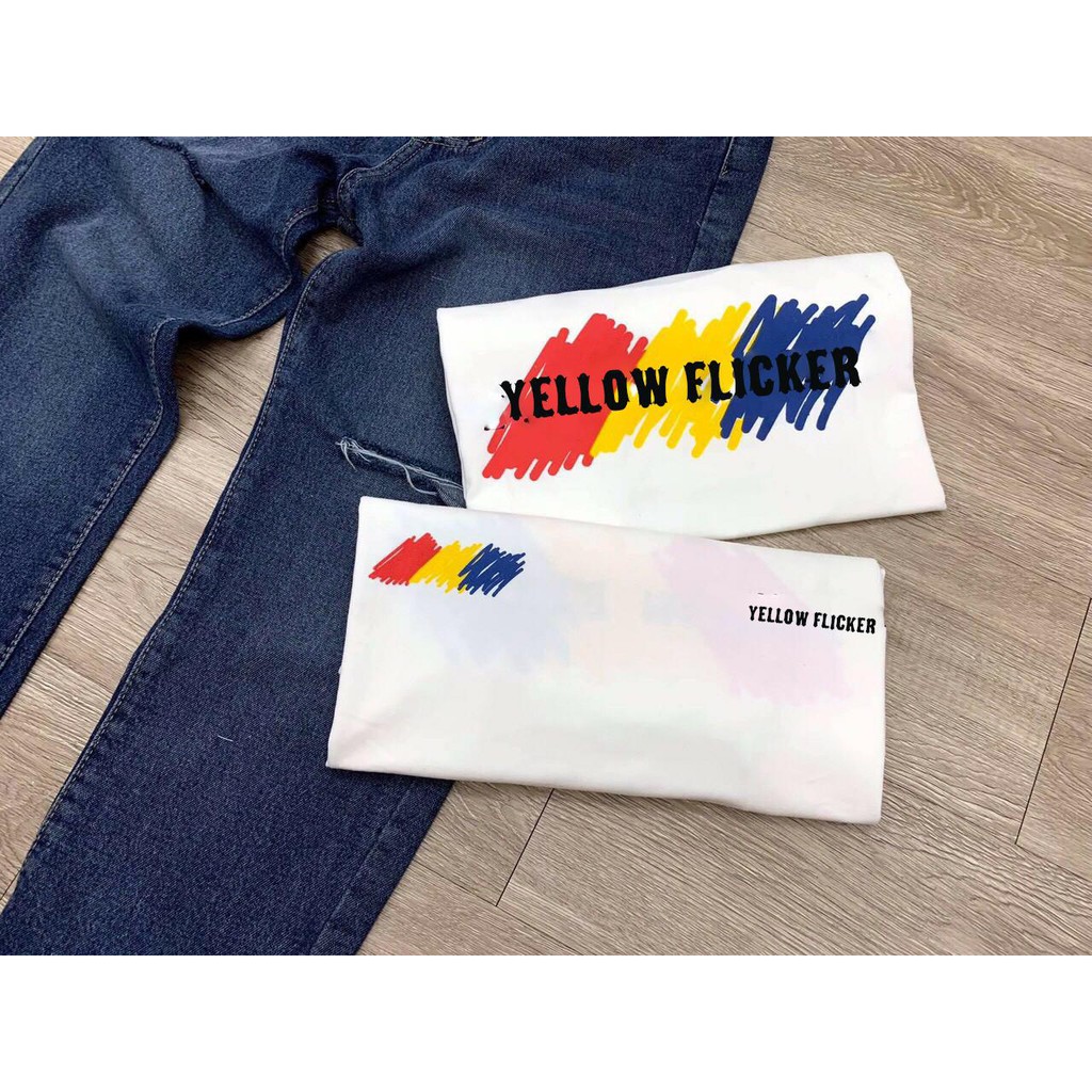 Áo thun Stee YELLOW FLICKER Unisex