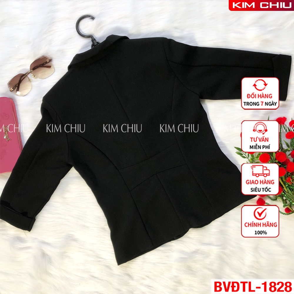 Bộ Vest, Sét Vest Nữ Công Sở Cao Cấp Màu Đen, Áo Tay Lỡ Kết Hợp Chân Váy Ôm Vải Tuyết Mưa. HÀNG CHẤT LƯỢNG CAO BVTL-1828