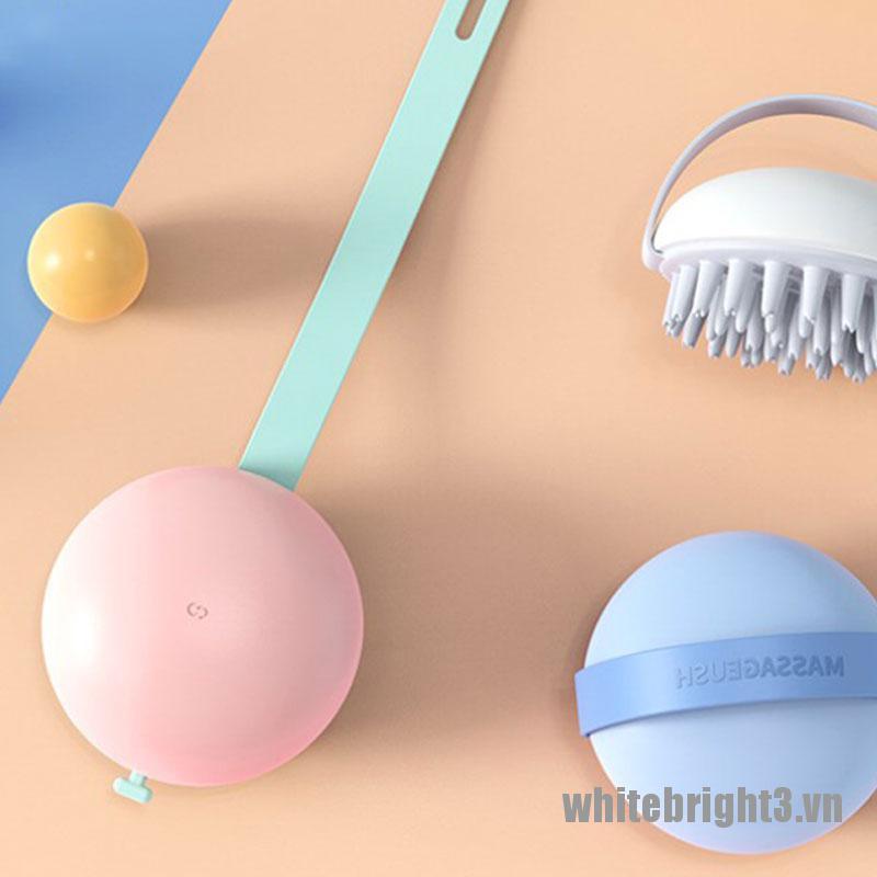 (Hàng Mới Về) Dụng Cụ Mát Xa Da Đầu Khi Tắm Bằng Silicone