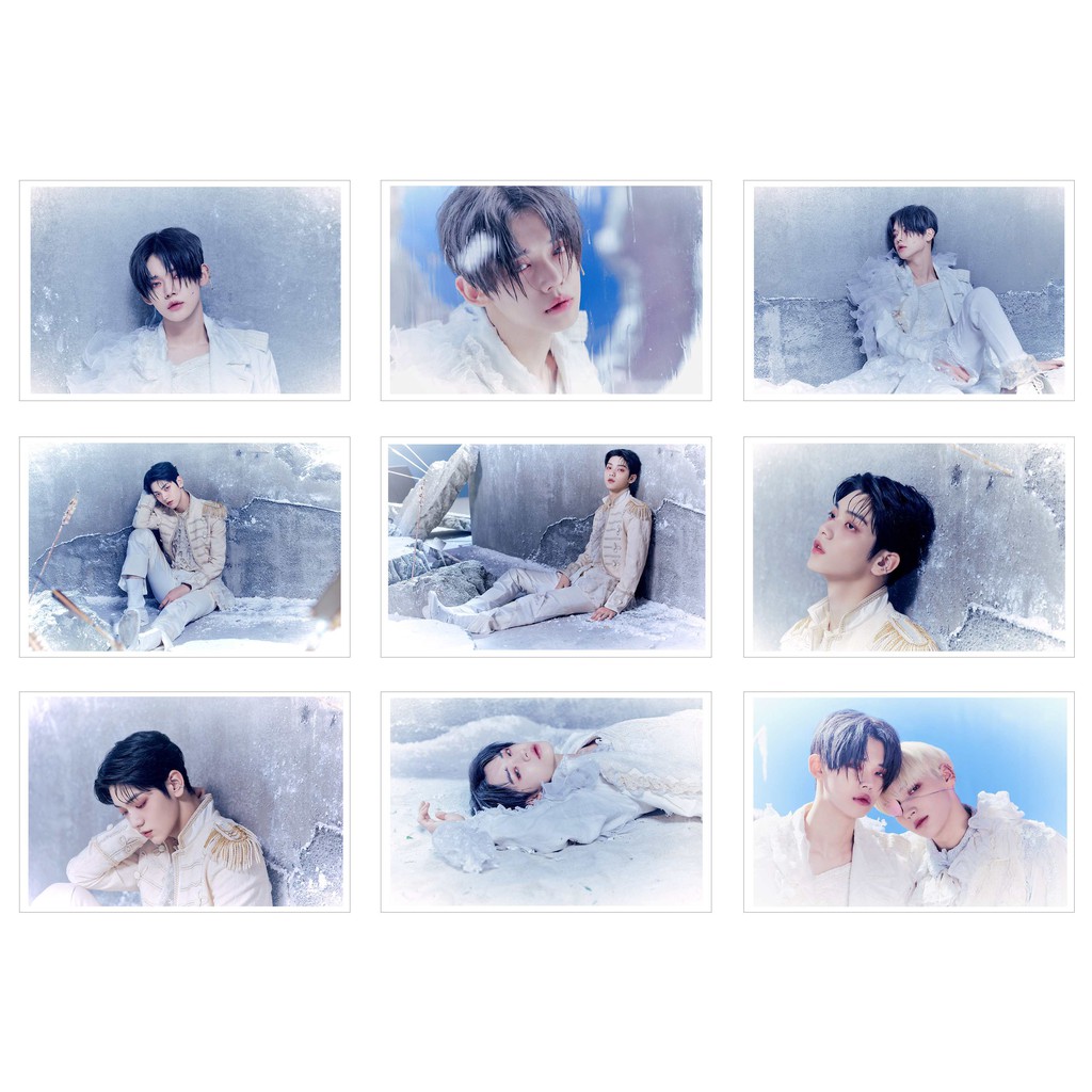 [Ép Lụa] Lomo Card 63 Ảnh TXT - The Chaos Chapter FREEZE Teaser