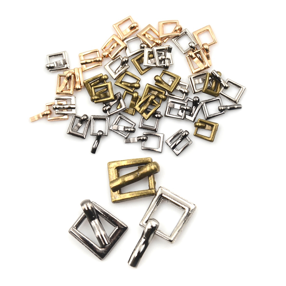 Set 6 / 9 Khóa Ba Chân Mini 7x8mm Chất Lượng Cao Cho Búp Bê