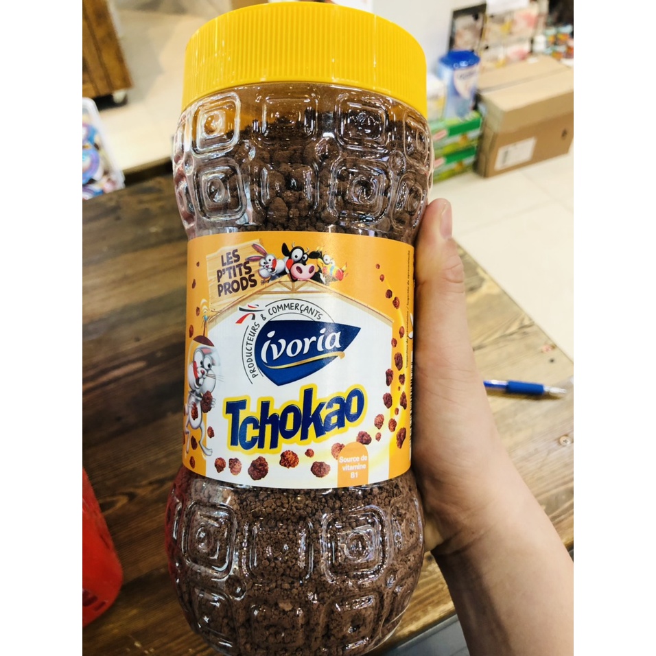 Bột cacao IVORIA Nhập khẩu Pháp hộp 400g