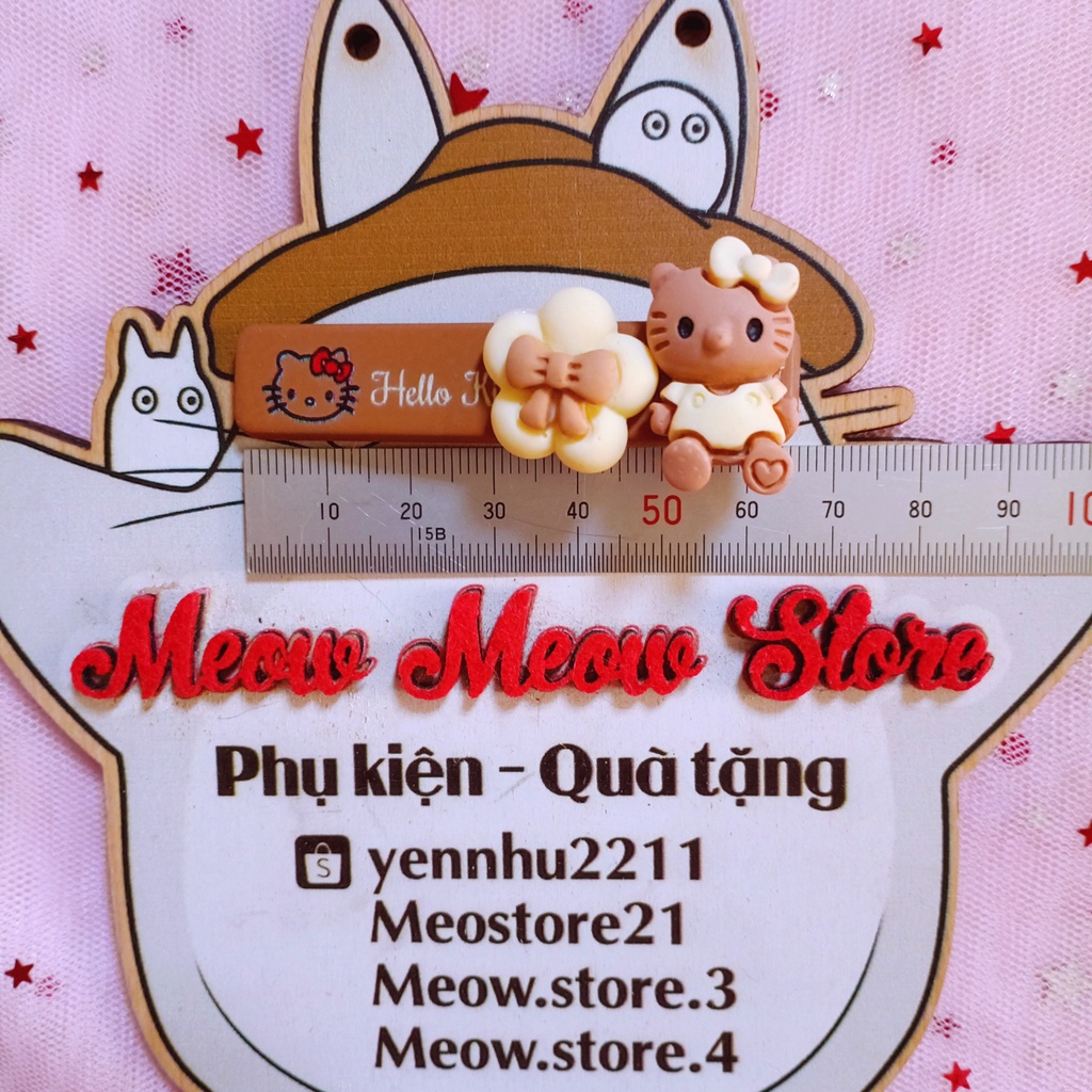 Ảnh thật+Video Kẹp Tóc Trái Cây Nhũ Kim Tuyến Tươi Mát