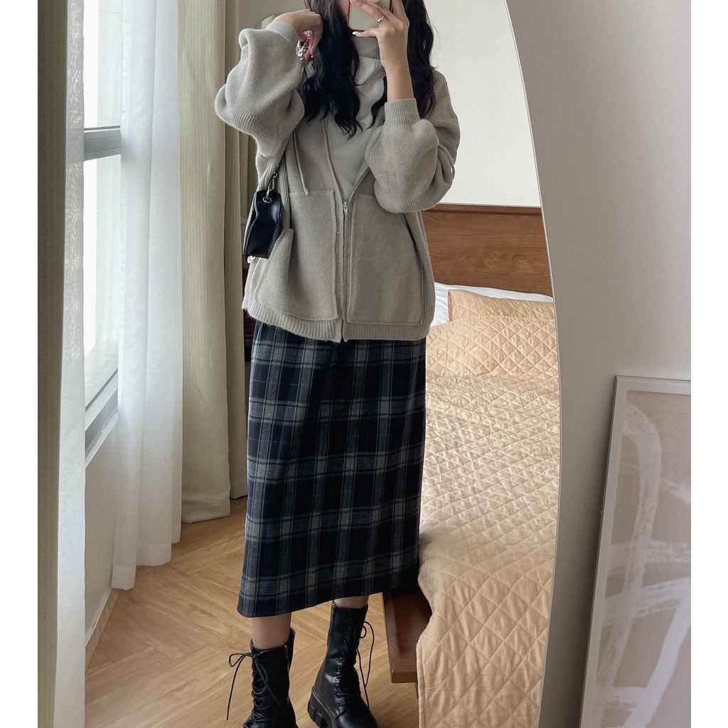 Khoác len có mũ 7011 | BigBuy360 - bigbuy360.vn