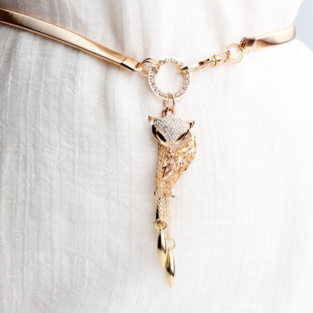 Thắt Lưng Mỏng Dạng Xích Dài Phối Tua Rua Thanh Lịch Cho Nữ 2life