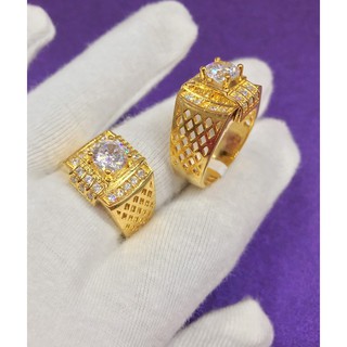 Nhẫn Nam Mạ Vàng 18K ( 01 Chiếc ) Mẫu 050.0305 - Che khuyết điểm ngón tay - Bao Đổi Trả Trong 07 Ngày, nhẫn nam đẹp