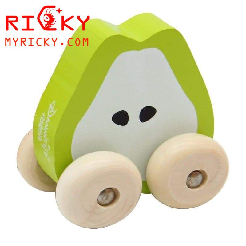 Đồ chơi xe trái cây bằng gỗ cho bé