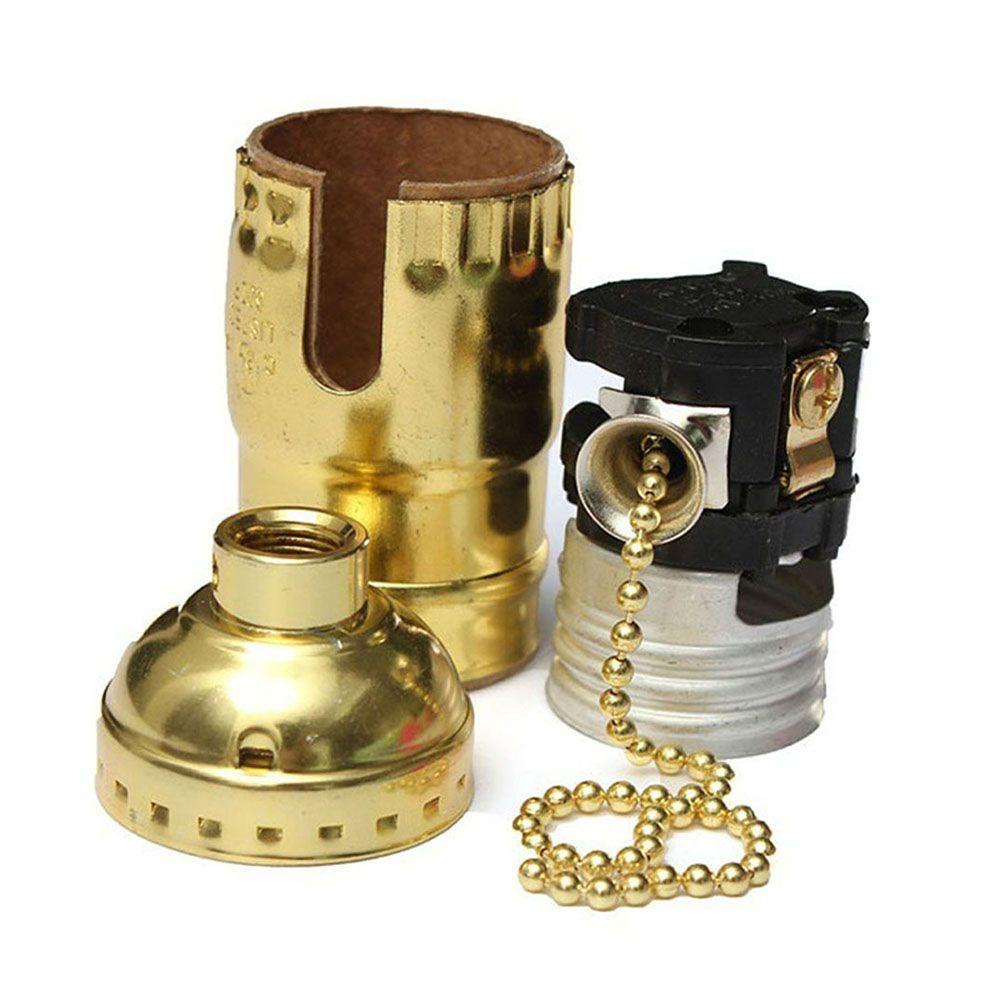 Đuôi Đèn Vỏ Nhôm E26 / E27 Kiểu Cổ Điển Chất Lượng Cao