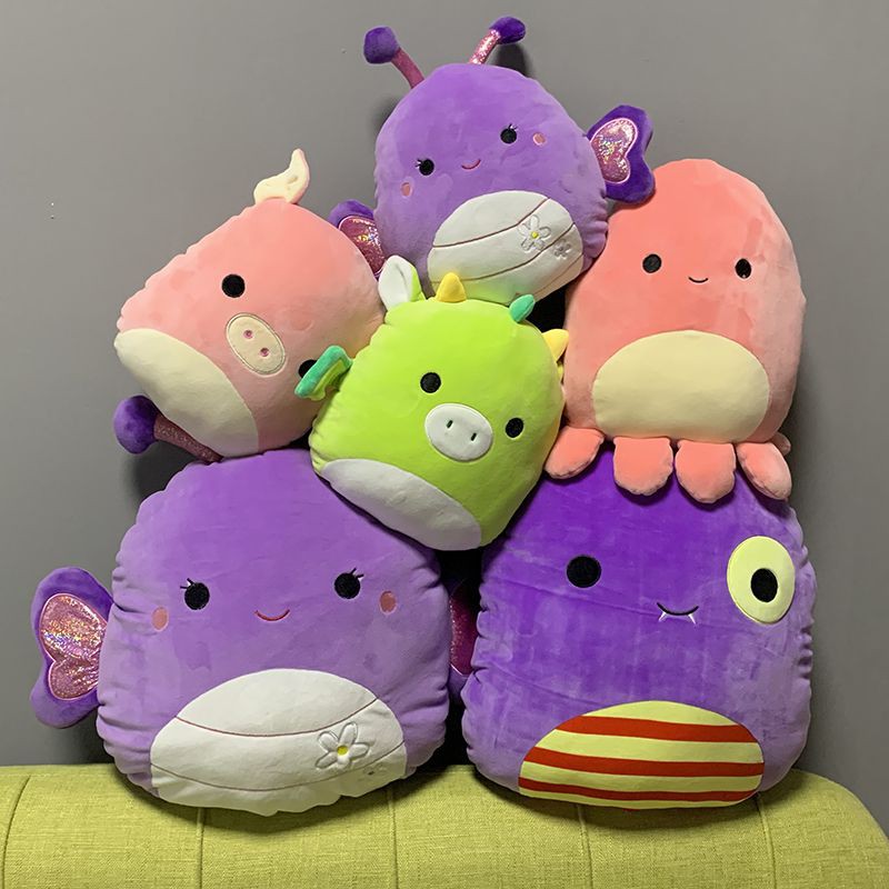 Squishmallows Stuffed Toy Doll Plush Unic Dinosaur Pillow Soft Cushion