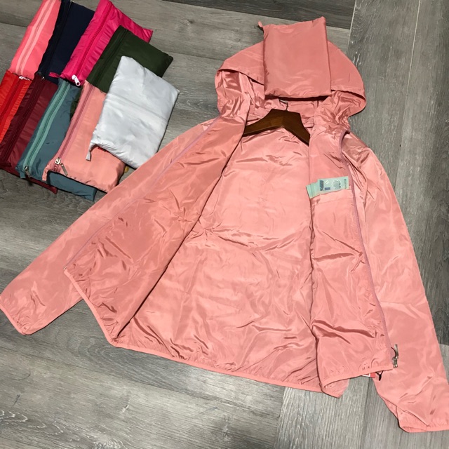 Áo khoác dù nữ kèm túi y hình( video thật) | BigBuy360 - bigbuy360.vn