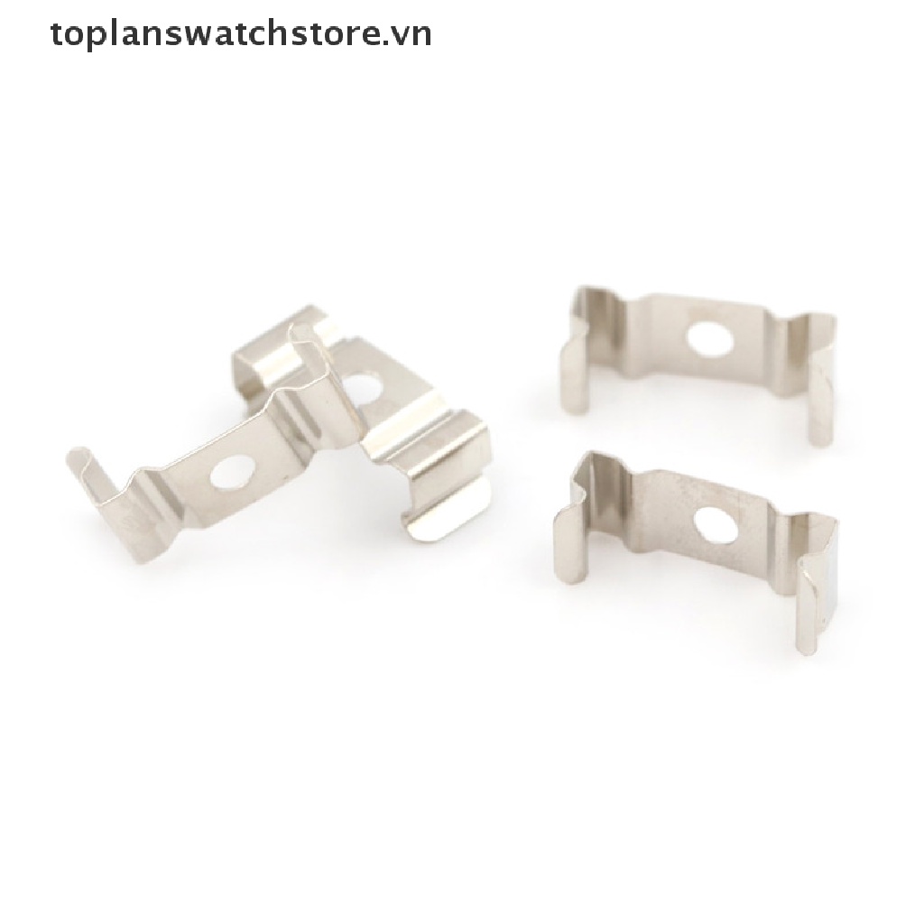 Set 4 Chuôi Đèn T5 Dạ Quang Màu Bạc Có Kẹp Giữ Tiện Dụng